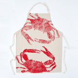 Apron - Red Crabs Design by Batela