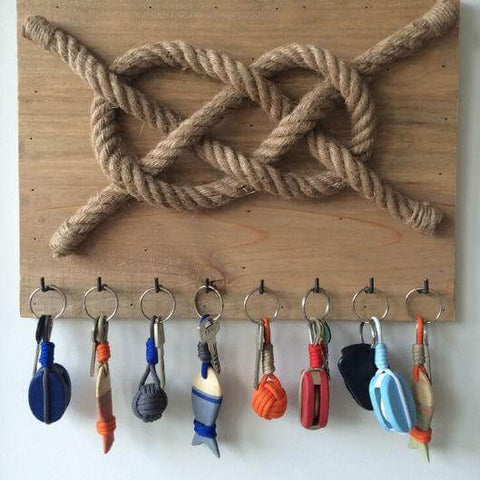 Nautical key rings and cases from Batela