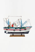 Small Fishing Boat - Model Boat Fishing Boats Batela Giftware