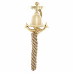 Bell with Anchor Wall Mounting and Rope Ringer