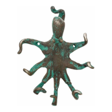 Metal Octopus Coat Hook by Batela
