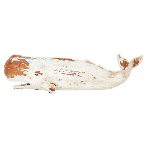 Sperm Whale Ornament (White)