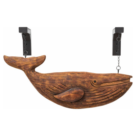 Wooden Blue Whale (for Wall Hanging)