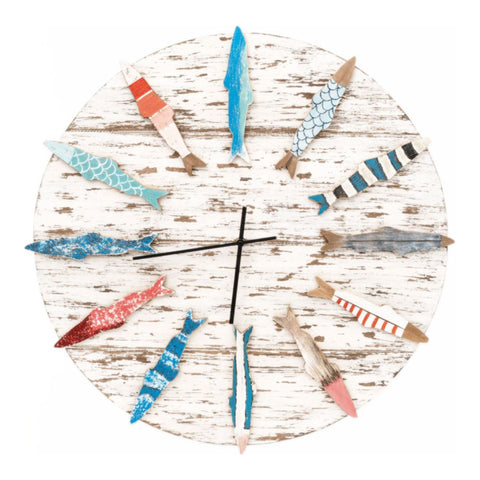 Wall Clock - Various Fish