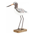 Sandpiper bird on a stand