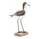 Sandpiper bird on a stand