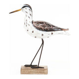 Sandpiper bird on a stand