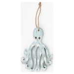 Wooden Octopus Hanging Ornament