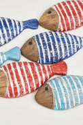 Fridge Magnets - Striped Fish (Set of 6) Fridge Magnet Home Decoration Batela Giftware