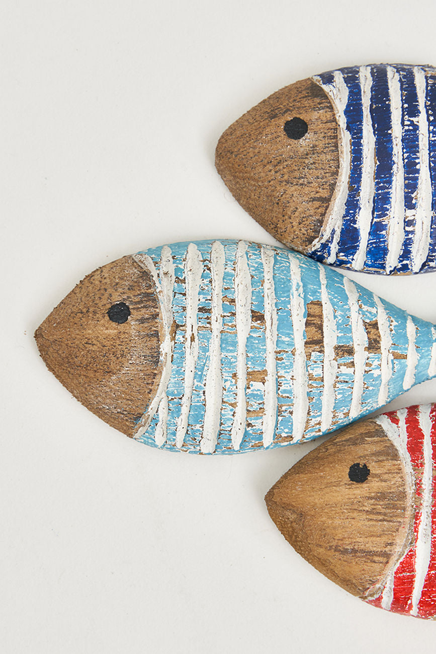 Fridge Magnets - Striped Fish (Set of 6) Fridge Magnet Home Decoration Batela Giftware
