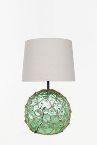 Green Glass Buoy Table Lamp Lamp Table Lamps Batela Giftware