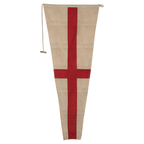 Large Vintage Nautical Pennant by Batela