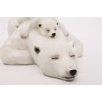 Polar Bear with Babybear Figurine by Batela