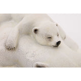 Polar Bear with Babybear Figurine by Batela