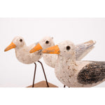Trio of Bird Ornaments by Batela