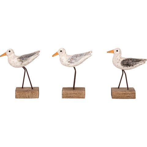 Trio of Bird Ornaments by Batela