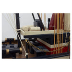 Fishing Boat, Blue and Cream - Model Boat by Batela