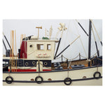 Fishing Boat, Blue and Cream - Model Boat by Batela