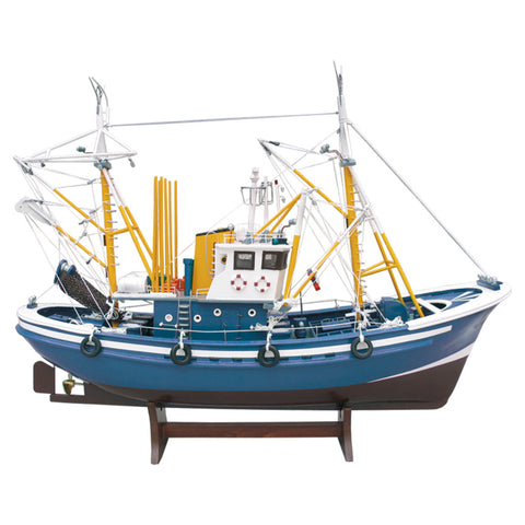 Tuna Fishing Boat II - Model Boat in Blue by Batela