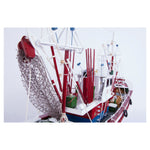 Tuna Fishing Boat II - Model Boat in Red by Batela