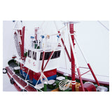 Tuna Fishing Boat II - Model Boat in Red by Batela