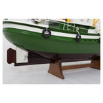 Tuna Fishing Boat II - Model Boat in Green by Batela