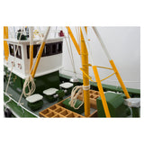 Tuna Fishing Boat II - Model Boat in Green by Batela