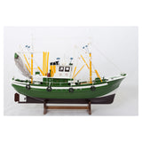 Tuna Fishing Boat II - Model Boat in Green by Batela