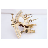 Sextant in Brass with a Wooden Box by Batela