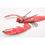 Large Metal Lobster Ornament by Batela