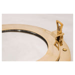 Brass Porthole Mirror by Batela