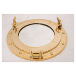 Brass Porthole Mirror by Batela