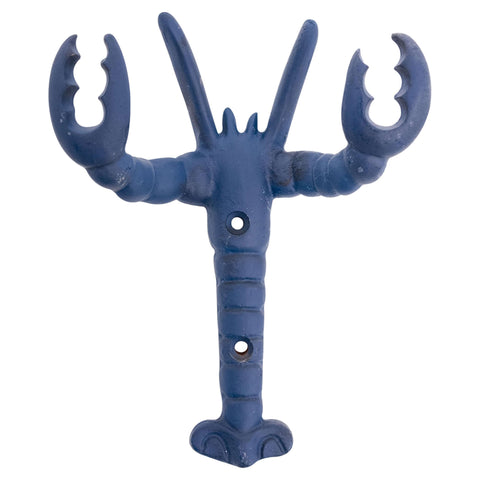 Coat Hook - Lobster in Blue (Set of 4) by Batela