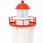 Wooden LED Red/White Lighthouse by Batela