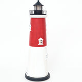 LED Large Red & White Lighthouse by Batela