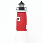 LED Large Red & White Lighthouse by Batela