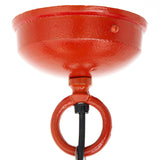 Red Conical Buoy-Shaped Hanging Light (Large) by Batela