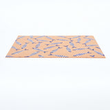 Cork Table Mat with Shoal of Striped Fish - Oblong by Batela