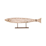 Driftwood Fish on Base Ornament by Batela
