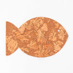 Cork Fish Shaped Table Mat - Large (Set of 4) by Batela
