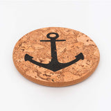 Cork Anchor Table Mat - Large - (Set of 4) by Batela