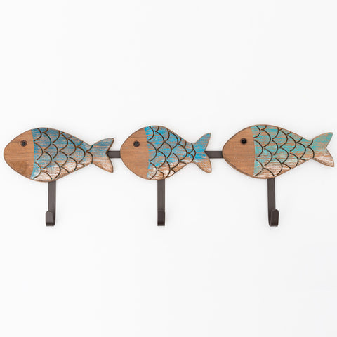 Fishes Coat Hook Set by Batela