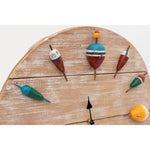 Fishing Floats Wall Clock by Batela