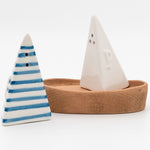 Sailing Boat Salt & Pepper Set by Batela
