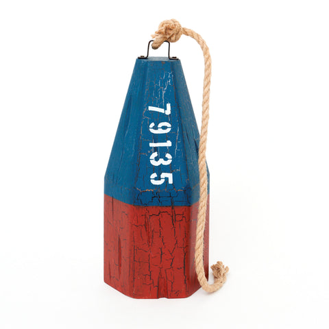 Wooden Buoy Door Stop by Batela