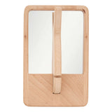 Driftwood Oblong Mirror with Fish Hook by Batela