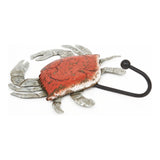 Wooden and Metal Single Crab Coat Hook