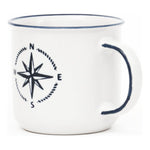 Boxed Compass Rose Mug