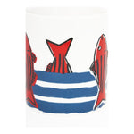 Two Red Fishes Mugs (Set of 4)