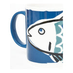 Large Fish Mugs (Set of 4)